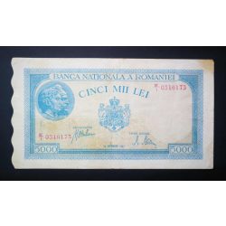 Romania 5000 Lei 1943 F+