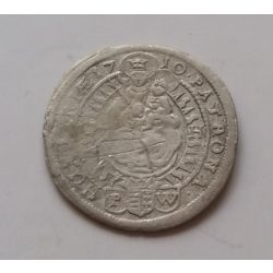   Hungary Joseph I. 3 Kreuzer 1710 CH P-W Bratislava 1,216 g silver