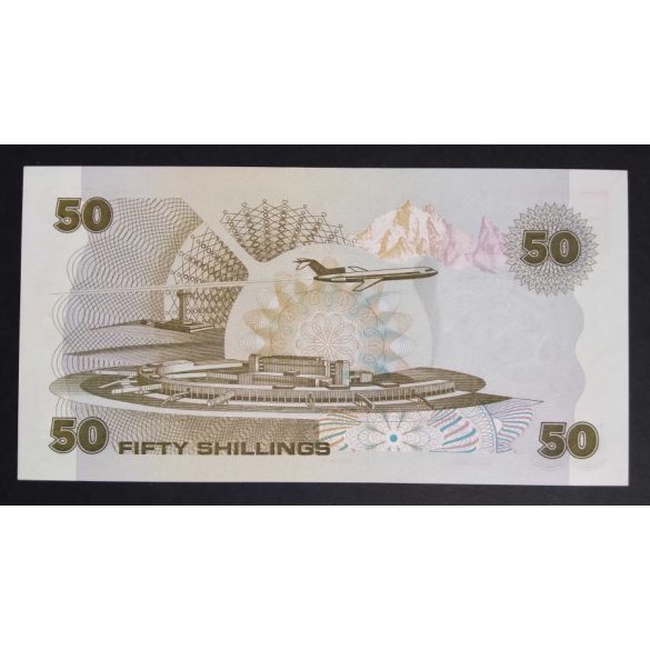 Kenya 50 Shillings 1988 Unc