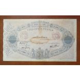 France 500 Francs 1939 F