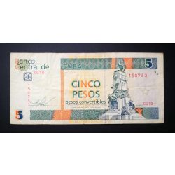 Cuba 5 Pesos 2012 F