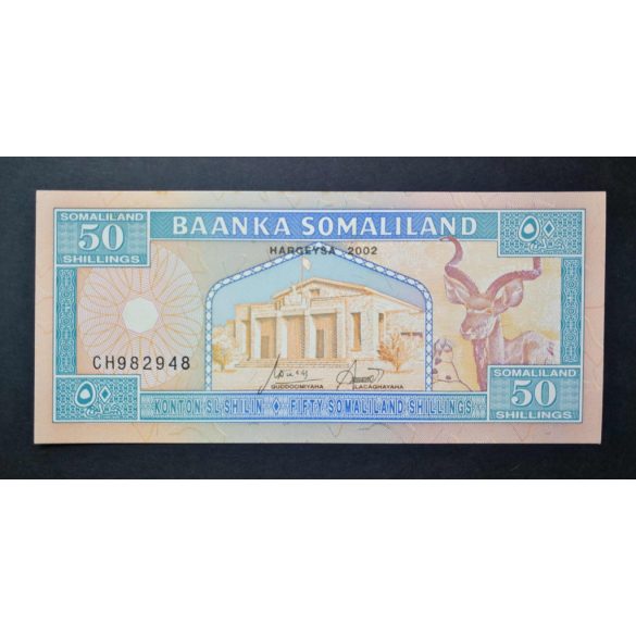 Szomáliföld 50 Shillings 2002 UNC
