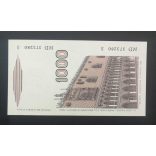 Italy 1000 Lire 1982 UNC
