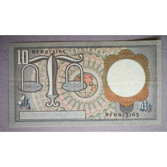 Hollandia 10 Gulden 1953 VF