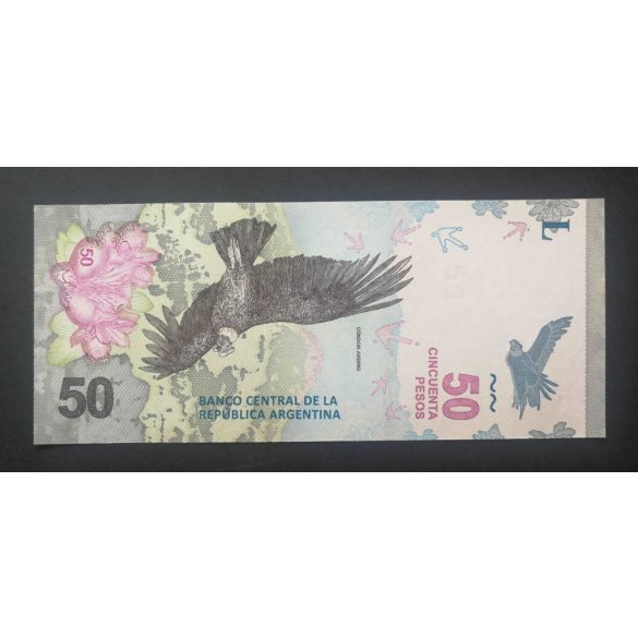 Argentína 50 Pesos 2020 Unc