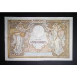 Yugoslavia 1000 Dinara 1931 XF
