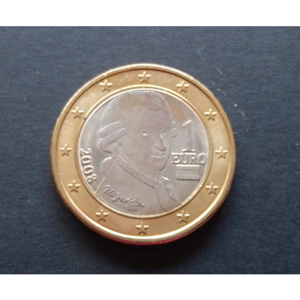 Ausztria 1 Euro 2008 aUNC