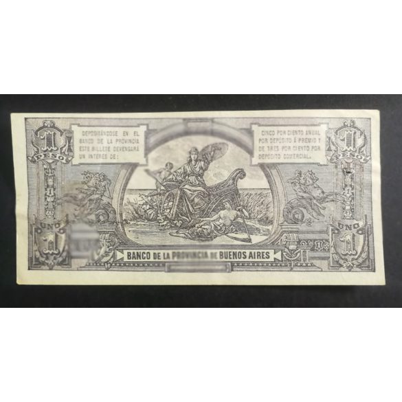 Argentina 1 Peso 1891 VF+