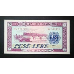 Albania 5 Leke 1976 Unc 