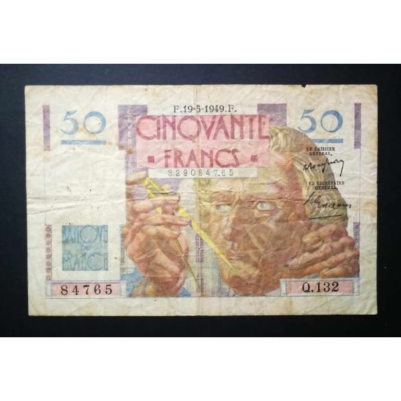 France 50 Francs 1949 F
