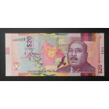 Bahamas 20 Dollars 2018 UNC-