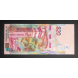 Bahamas 20 Dollars 2018 UNC-