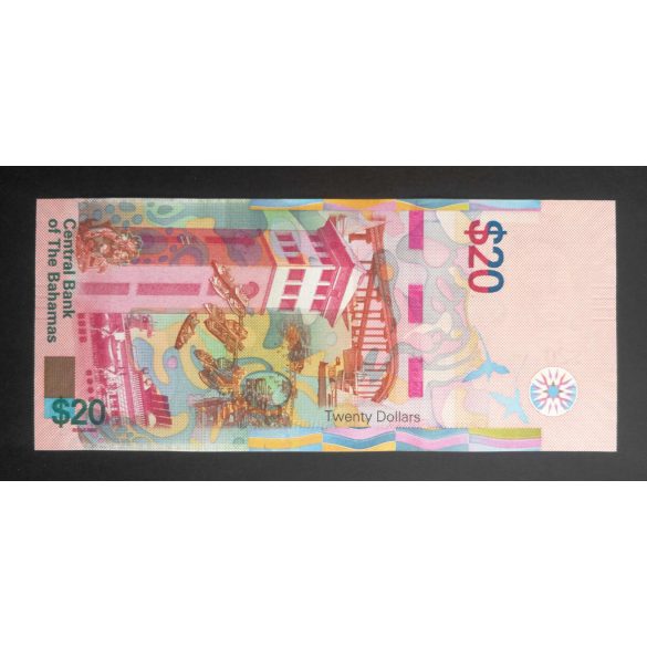 Bahamas 20 Dollars 2018 UNC-