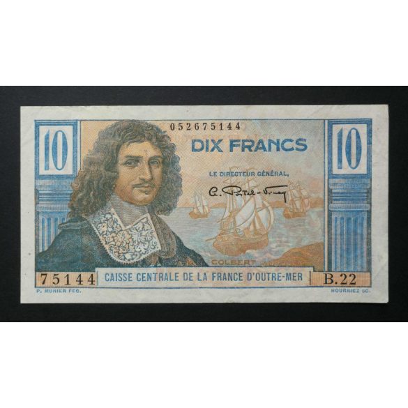 Francia Egyenlítői-Afrika 10 Francs 1946 XF 