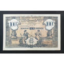 France 100 Francs Trade Association of Roanne 1914 XF