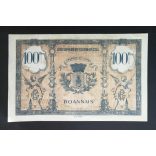 France 100 Francs Trade Association of Roanne 1914 XF