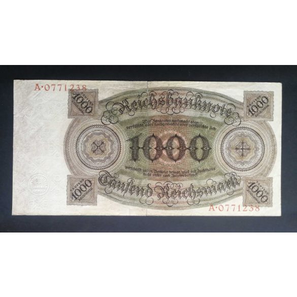 Germany 1000 Reichsmark 1924 F