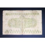 Japan 50 Sen 1938 VG