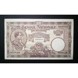 Belgium 100 Francs 1924 F+