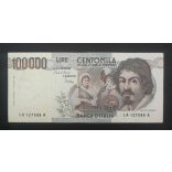 Italy 100000 Lire 1983 VF