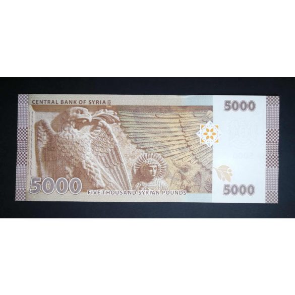 Syria 5000 Pounds 2021 UNC