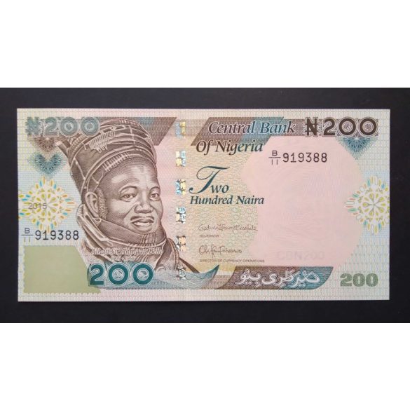 Nigéria 200 Naira 2015 UNC