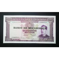 Mozambique 500 Escudos 1967 UNC