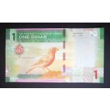 Jordan 1 Dinar 2022 UNC