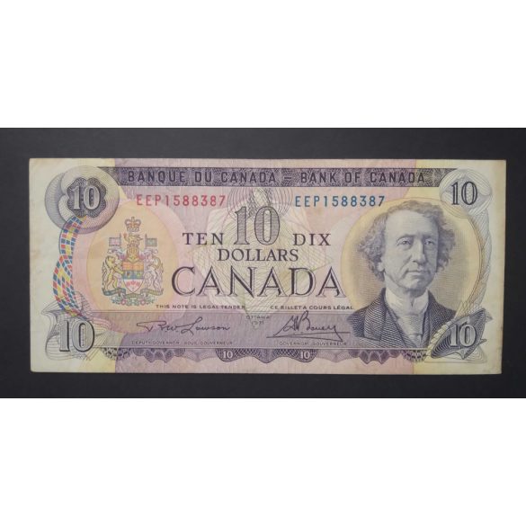 Canada 10 Dollar 1971 F