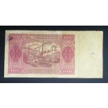 Poland 100 Zlotych 1948 VG repariert