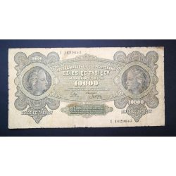 Poland 10000 Marek 1922 VG+