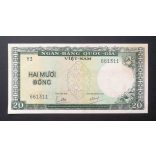 Dél-Vietnám 20 Dong 1964 XF