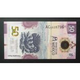 Mexikó 50 Pesos 2021 UNC