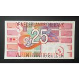 Hollandia 25 Gulden 1989 aUNC
