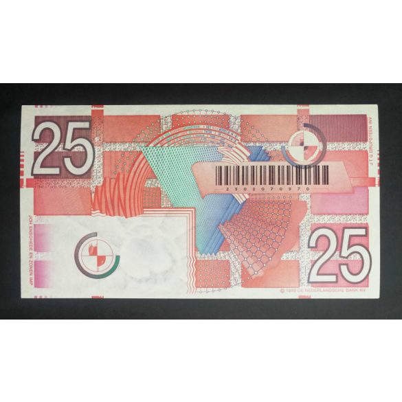 Hollandia 25 Gulden 1989 aUNC