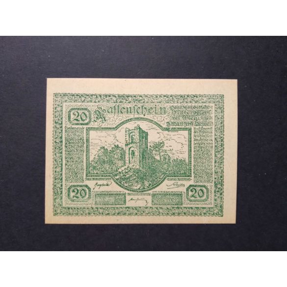 Ausztria 20 Heller 1920 Unc Hinterbrühl 