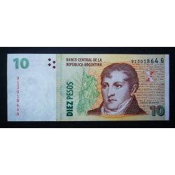 Argentína 10 Pesos 2014 P-354b UNC