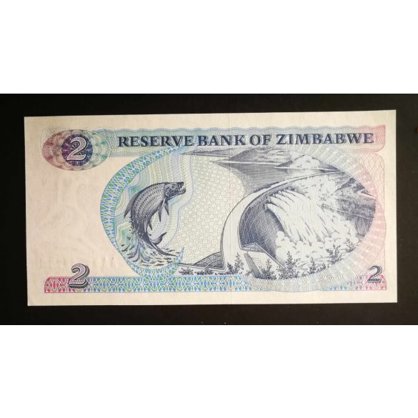 Zimbabwe 2 Dollars 1983 UNC