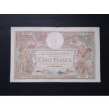 France 100 Francs 1938 VF-