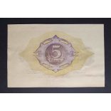 Germany Altona 5 Mark 1918 XF