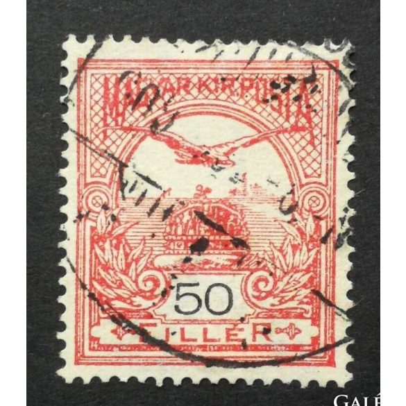 Hungary 1906 TURUL 50 f perf. 15 used