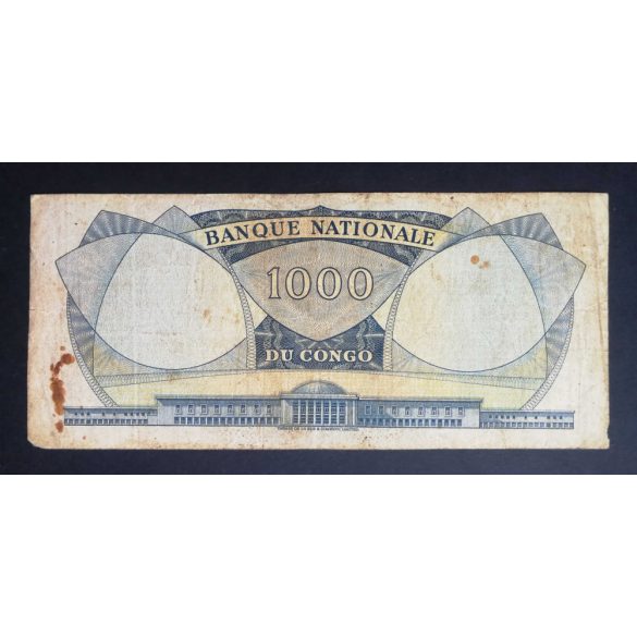 Congo 1000 francs 1961 VG+