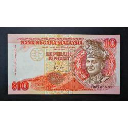 Malaysia 10 Ringgit 1989 XF
