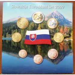 Slovakia 9-piece euro set 2009 UNC 