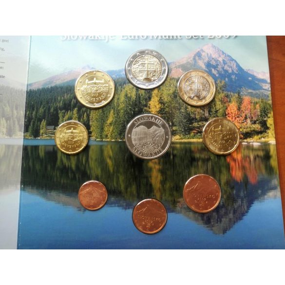 Slovakia 9-piece euro set 2009 UNC 