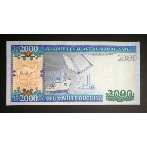 Mauritania 2000 Ouguiya 2011 UNC 