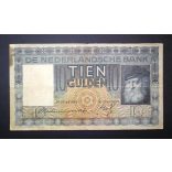 Hollandia 10 Gulden 1938 VG+
