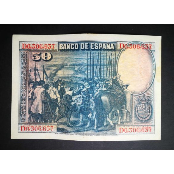 Spain 50 Pesetas 1928 XF