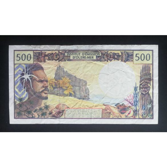French Pacific Territories 500 Francs 2009 F