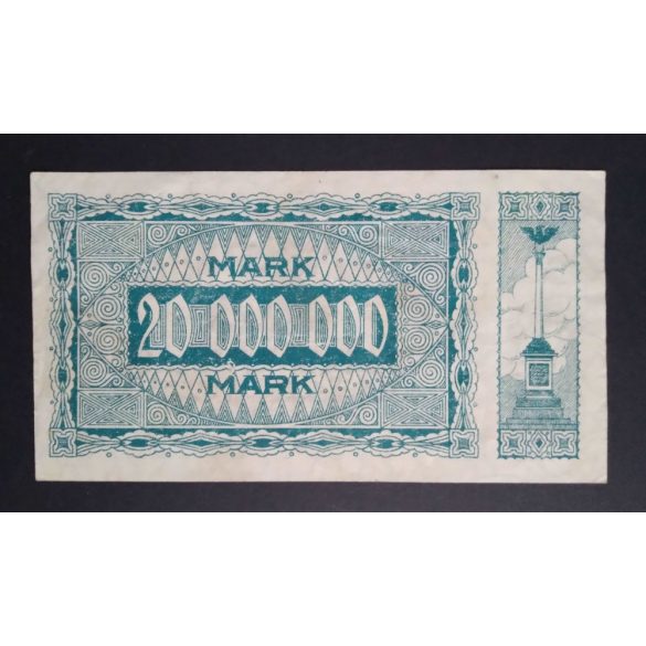 Germany 20 Million Mark Crefeld 1923 VF